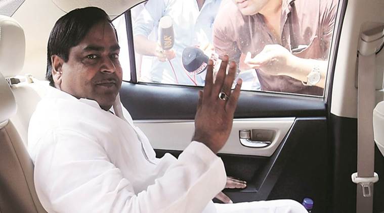 Former UP minister Gayatri Prajapati booked in extortion case