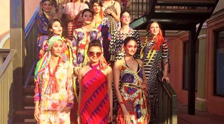 ibfw, ibfw 2017, ibfw anupamaa dayal, anupamaa dayal, anupamaa dayal fashion, anupamaa dayal ibfw opening collection, indian express, fashion, lifestyle, indian express news