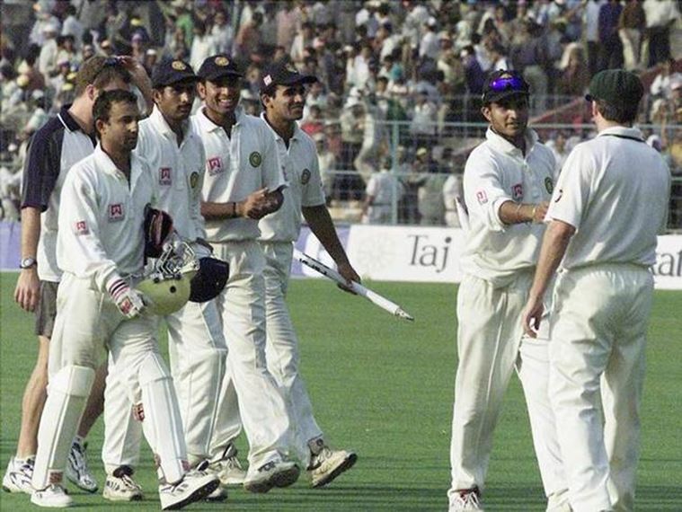 0-1 down in 2001, India won the next two Tests to seal the three-match series against Australia 2-1. (Source: Reuters/File)