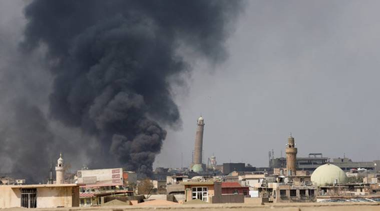 Mosul, Mosul bombings, Iraq Islamic State, ISIS Iraq, ISIS Mosul, Mosul civilians flee, Mosul bombing, West Mosul missiles, Mosul death toll, Mosul caliphate, World news