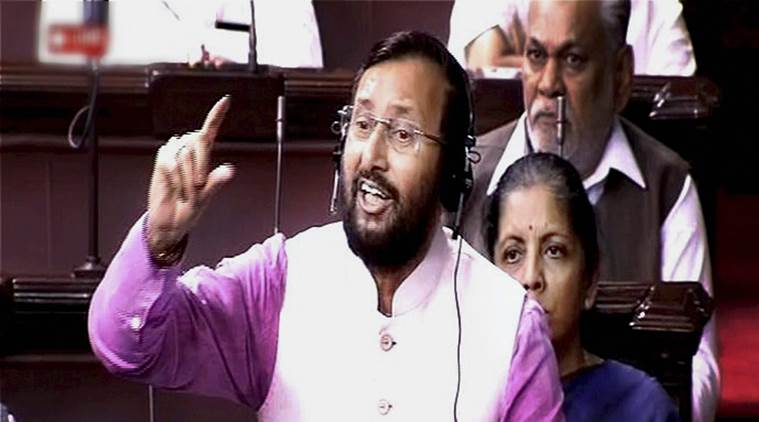 hamid ansari, parliament, parliament question hour, rajya sabha, rajya sabha session, anil dave, prakash javadekar, indian express, india news