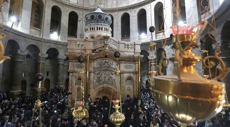 Interactive What Is The Jesus Tomb And How It Is Being Renovated What Is News The Indian Express