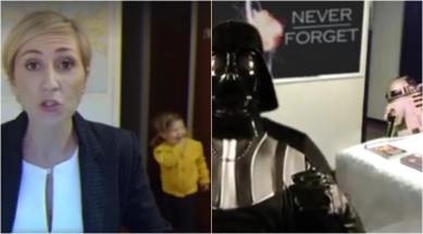 WATCH: Spoof videos of BBC interview starring Darth Vader and supermom are  taking over the Internet | Trending News,The Indian Express