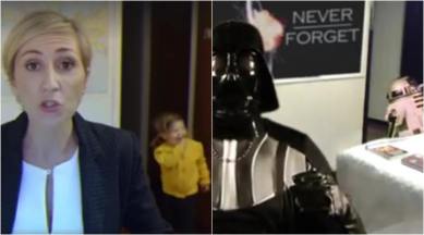 WATCH: Spoof videos of BBC interview starring Darth Vader and supermom are taking over the Internet | Trending News,The Indian Express WATCH: Spoof videos of BBC interview starring Darth Vader and supermom are taking over the Internet | Trending News,The Indian Express