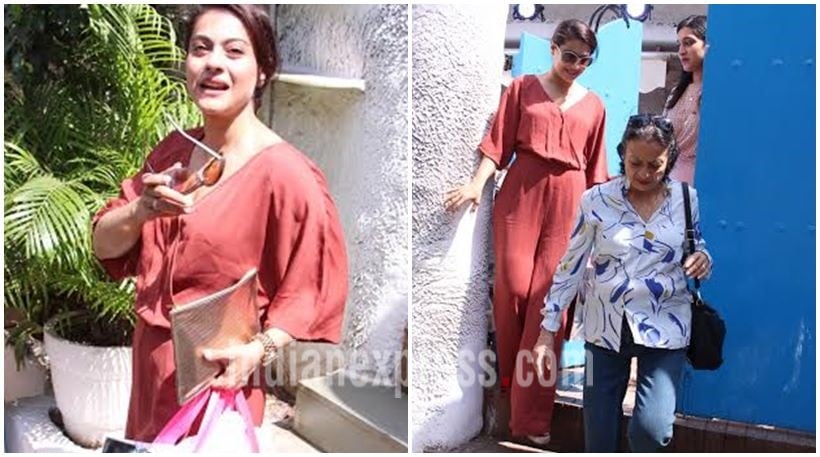 kajol, tanuja, kajol mother