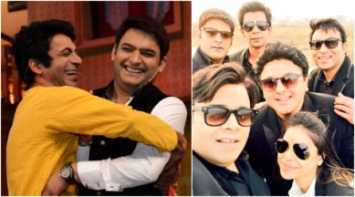 kapil sharma, the kapil sharma show, sunil grover, kiku sharda, ali asgra, sumona chakravarti, chandan prabhakar, kapil sharma images, sunil grover images, kapil sharma sunil grover fight