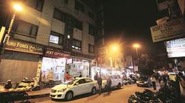 south delhi, parking lot, delhi parking lot, delhi news, indian express news