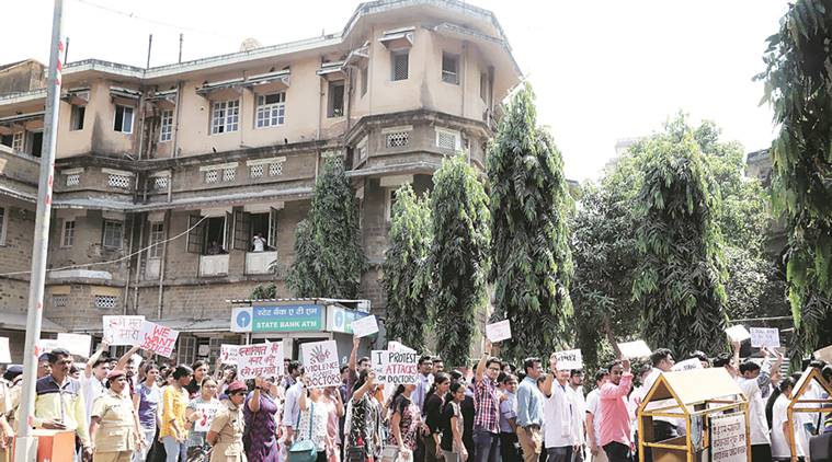 Mumbai No Nurses Class Iv Staff To Help Patients Say Kem Doctors In Video Cities News The Indian Express