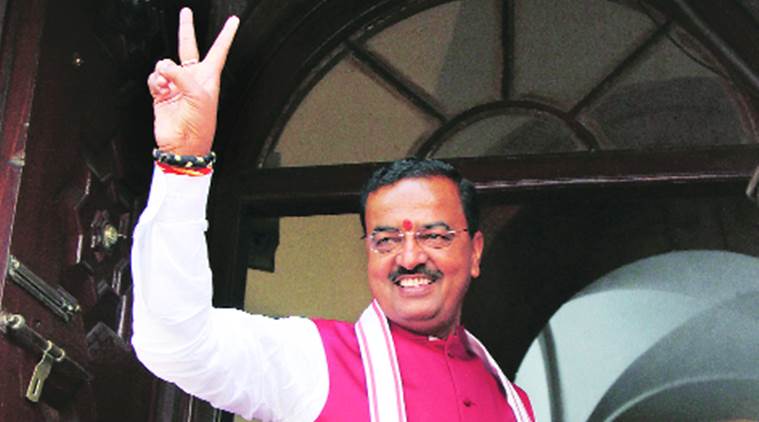 Keshav Prasad Maurya, Keshav Prasad Maurya admitted in hospital, UP BJP chief Keshav Prasad Maurya, Keshav Prasad Maurya in Ram Manohar Lohia Hospital, BJP UP, indian express news