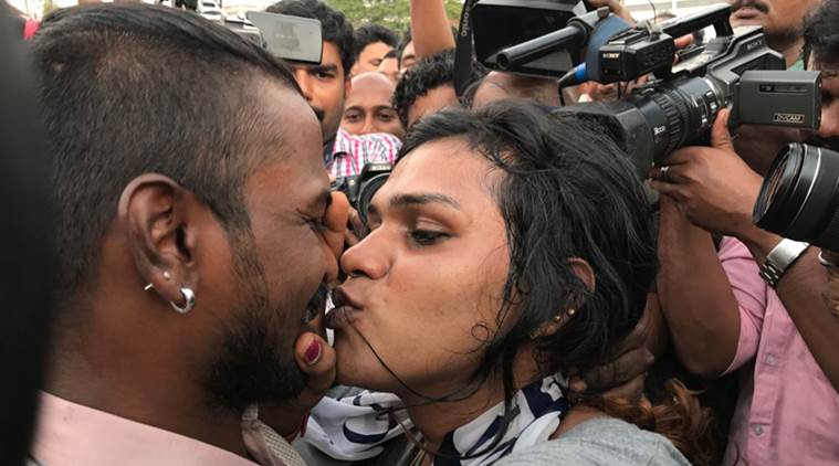 Kochi ‘kiss Of Love Protest Carried Out Against High Handedness By 
