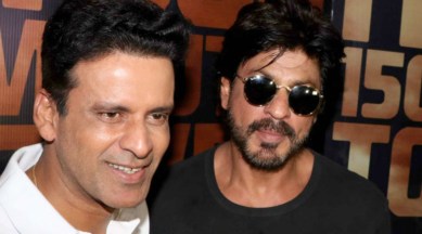 manoj bajpayee, shah rukh khan, manoj bajpayee srk, manoj payee shah rukh khan pictures