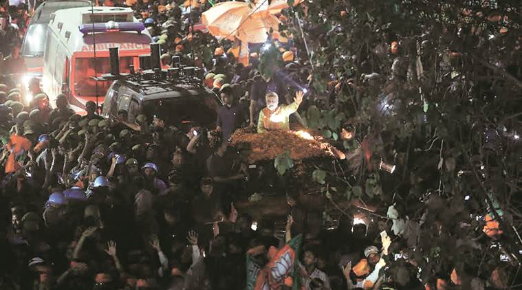 Uttar Pradesh elections 2017, Up elections, up polls, pm modi, narendra modi, bjp, sp-congress alliance, akhilesh yadav, varanasi, modi in varanasi, rahul gandhi, mayawati, bsp, seventh phase, development, india news, indian express