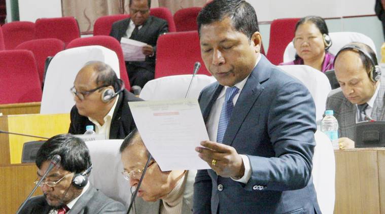 Meghalaya CM Mukul Sangma presents Rs 1,236 crore deficit budget ...