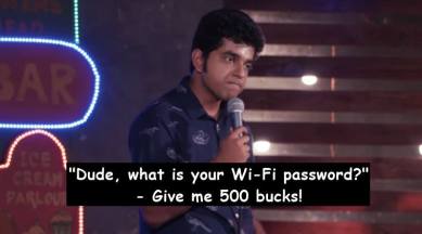 WATCH: This guy's creative Wi-Fi password suggestions will leave you in splits! | Trending News,The Indian Express WATCH: This guy's creative Wi-Fi password suggestions will leave you in splits! | Trending News,The Indian Express