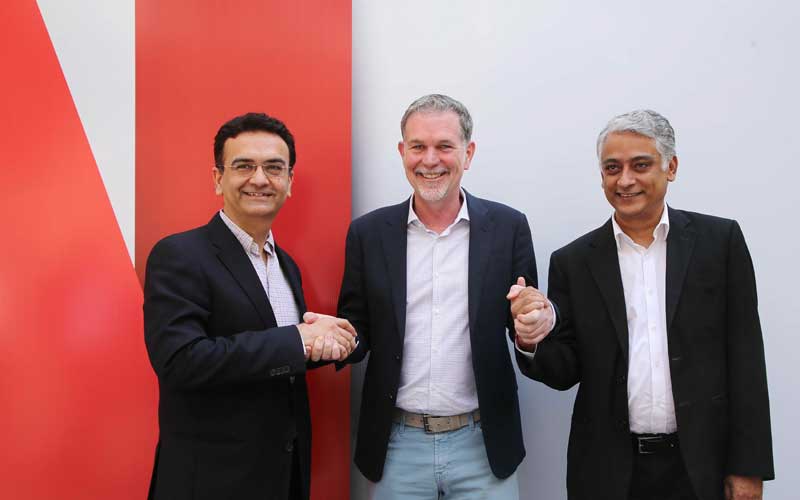 Netflix, Netflix Airtel, Netflix on Airtel DTH, Netflix India, Netflix CEO Reed Hastings, Reed Hastings, Netflix Vodafone billing, Netflix Videocon d2h, Netflix in India, Netflix Mumbai office, Netflix streaming