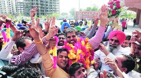 Punjab Results 2017, Punjab elections 2017, Punjab SAD BJP, SAD BJP Punjab, Dera Bassi NK Sharma Punjab, Dera Bassi, NK Sharma wins seat, NK Sharma, Dera Bassi constituency, Punjab news, India news