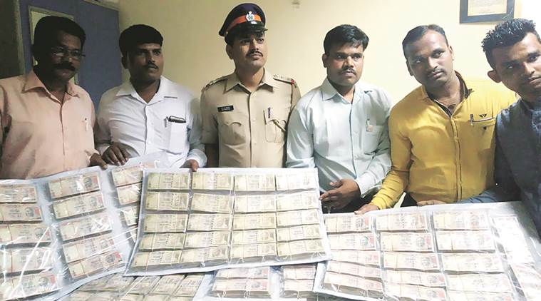demonetisation, demonetised notes, note ban, demonetised note seized, mumbai demonetisation, mumbai note ban, indian express news, india news