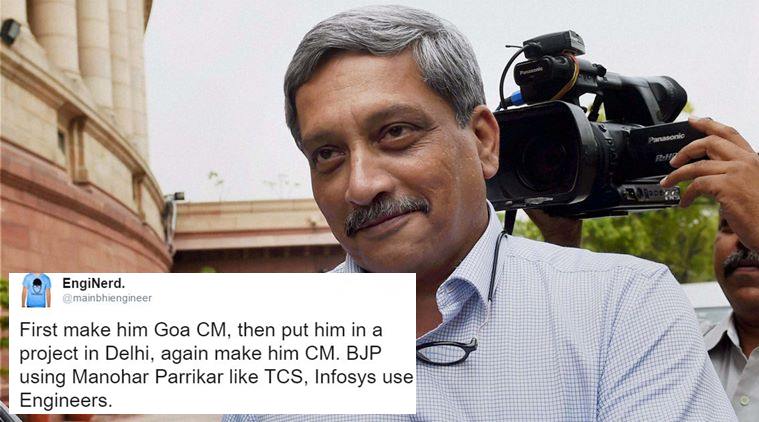 How Twitterati reacted to Manohar Parrikar’s appointment as Goa CM ...