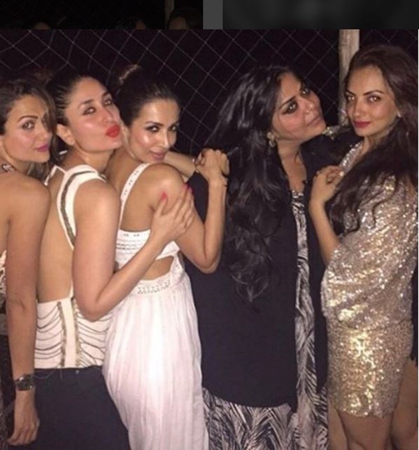 malaika arora, kareena kapoor, amrita arora, seema khan