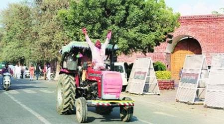 Punjab election results, Parkash Singh Badal, Badal loss, Badal attacks AAP, Congress win in Punjab, Captain Amarinder Singh, Punjab AAP, SAD poor performance in Punjab, Sukhbir Singh Badal, Lambi constituency, indian express news