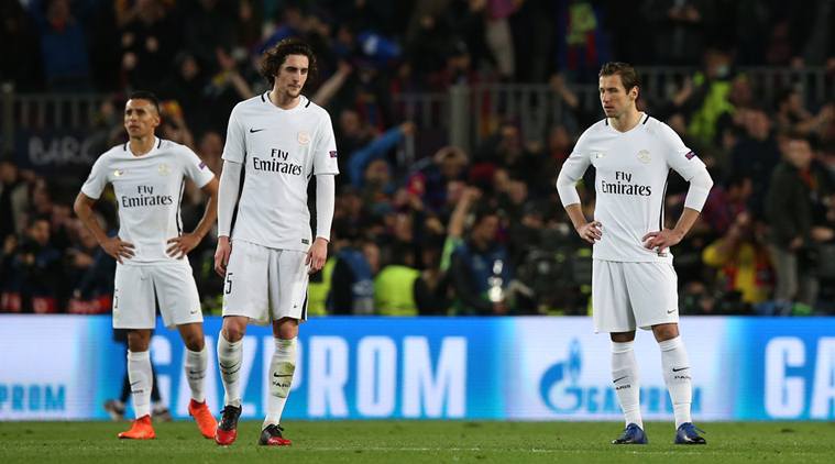 Psg Not Barcelona Sent Psg Out Of The Champions League Sports News The Indian Express