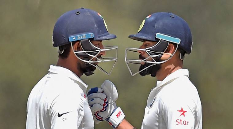 india vs australia, ind vs aus, ind vs aus 3rd test, india vs australia 3rd test, ind vs aus third test, india vs australia third test, pujara, chetehswar pujara, pujara 100, pujara ton, pujara century, virat kohli, pat cummins, cricket news, cricket