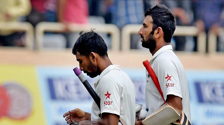 india vs australia 3rd test, ind vs aus 3rd test, match report, cheteshwar pujara, wriddhiman saha, steve smith, virat kohli, steve smith, kohli, smith. kohli smith, india vs australia ranchi, ind vs aus ranchi, india vs australia, cricket news, cricket