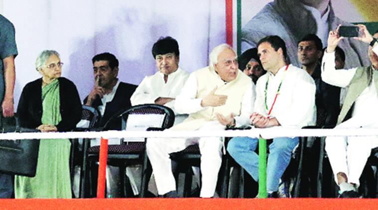 Delhi MCD polls, Rahul Gandhi rally, Rahul Gandhi, Ramlila Maidan rally, Salman Khurshid, Tahirpur Leprosy Colony, demolition in Tahirpur Leprosy Colony, indian express news