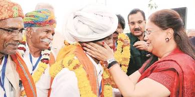 vasundhara raje, rajasthan, pilgrimage scheme rajasthan, pilgrims help rajasthan, pilgrimage support rajasthan, pilgrimage help vasundhara raje