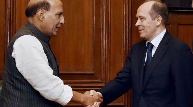 rajnath singh, rajnath russia, russia intel chief india, russian intel chief in india, Russian intelligence agency, Alexander Bortnikov, Alexander Bortnikov india, india news, indian express news, latest news