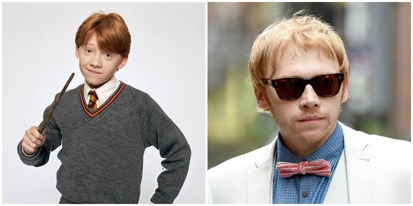 Ronald Weasley, Rupert Grint, Rupert Grint Ronald Weasley, Ronald weasley now and then, Rupert Grint now
