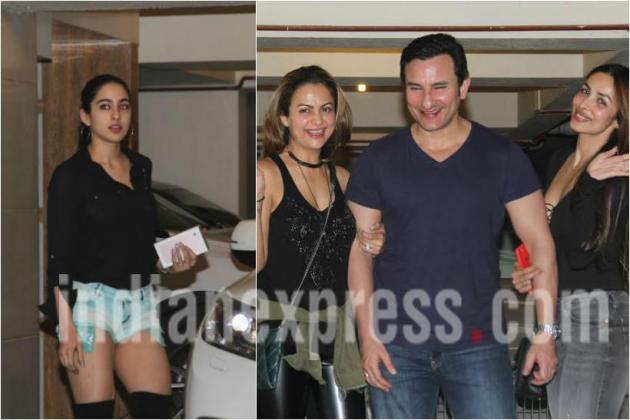 kareena kapoor khan, kareena kapoor saif ali khan party hosts, sara ali khan party kareena, sara ali khan