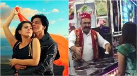 shah rukh khan, shah rukh khan ice cream vendor obsession, shah rukh khan gerua, shah rukh khan kajol gerua,