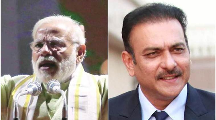 pm modi twitter, pm modi, bjp up, bjp up win, bjp up elections, up elections, narendra modi up elections, ravi shastri, ravi shastri twitter, sports news