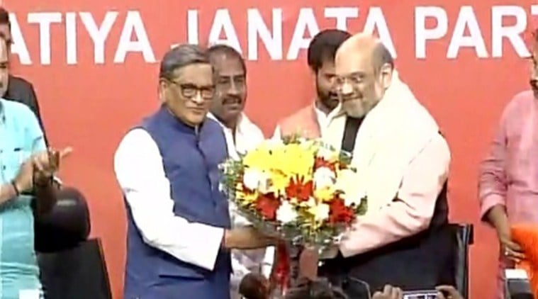 SM Krishna, SM krishna joins BJP, SM Krishna BJP, Who is SM krishna, BJP, Congress, Krishana, Former Karnataka CM, Former karnataka CM SM Krishna, India news, indian epxress news, latest news