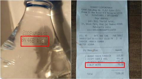sodabottleopenerwala, sodabottleopenwala overpriced water bottle, man alleging sodabottleopenerwala charged rs 70 for water facebook post viral, man viral facebook post on sodabottleopenerwala, man alleges sodabottleopenerwala overprices water bottle, indian express, indian express news