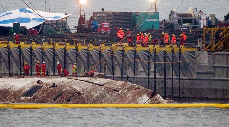 Sewol, south korea, Sewol ferry, news, world news, latest south korea news, south korea ferry, Sewol ferry salvaged, Sewol ferry rescued