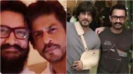 shah rukh khan, shah rukh khan aamir khan, shahrukh khan aamir khan, shah rukh khan, aamir khan, shah rukh aamir meet, shah rukh aamir friendship,