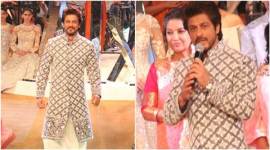 Shah Rukh Khan, Karan Johar, srk karan, karan twins, Shah Rukh Karan Johar, Shah Rukh Mijwan, Mijwan, shah rukh fashion show