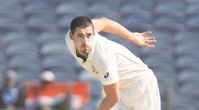 Mitchell Starc, Starc, Australian fast bowler Starc, Australian cricket team, India v Australia test series, cricket news, indian express sports news