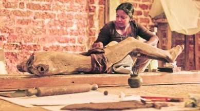 Benitha Perciyal, Benitha Perciyal sculptor, Benitha Perciyal Delhi art exhibition, Delhi exhibition Benitha Perciyal, lifestyle news, Indian Express, India news