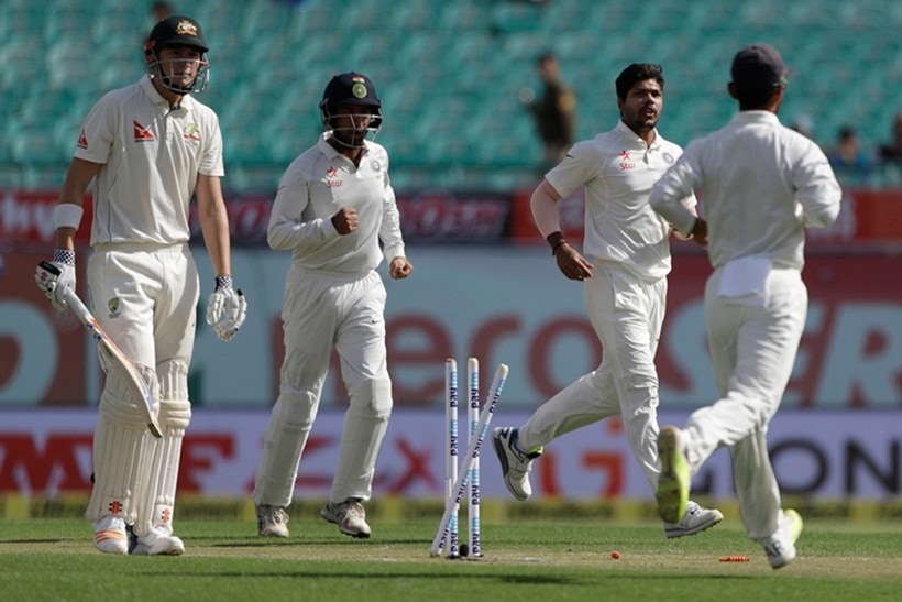 Kuldeep Yadav, kuldeep, umesh Yadav, Ravindra Jadeja, Steve Smith, Smith, David Warner, Warner, India vs Australia, Ind vs Aus, India vs Australia 4th Tets, India vs Australia 4th Test photos, Cricket photos, Cricket