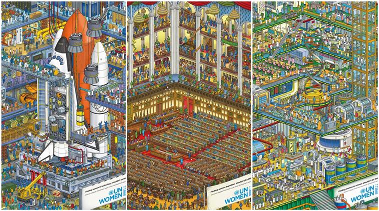 womens day, womens day 2017, international womens day, woman, womens day posts, un women egypt, un women egypt campaign, finding her, egypt campaign womens day, indian express, indian express news