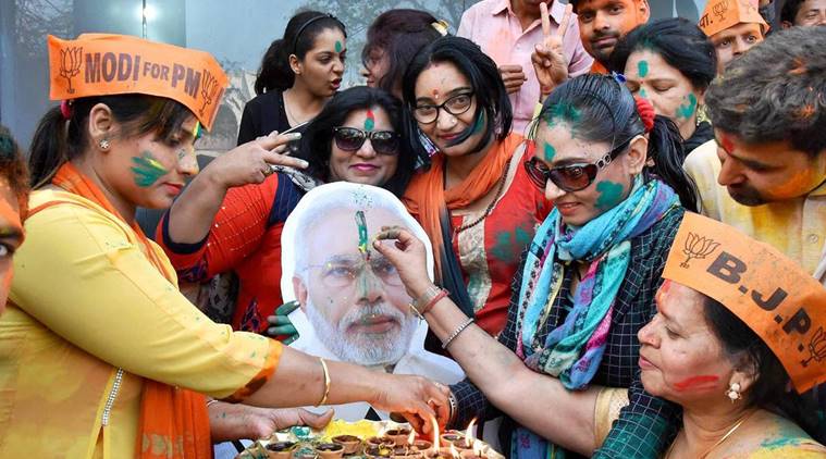 narendra Modi, modi, PM modi, uttar pradesh assembly elections 2017, UP polls, Uttarakhand assembly elections, demonetisation, PM Modi demonetisation, election campaigns, kabristan-shamshaan’ remark, Gujarat, Gujarat riots, 2002 Gujarat riots, election news, bjp, india news, indian express news