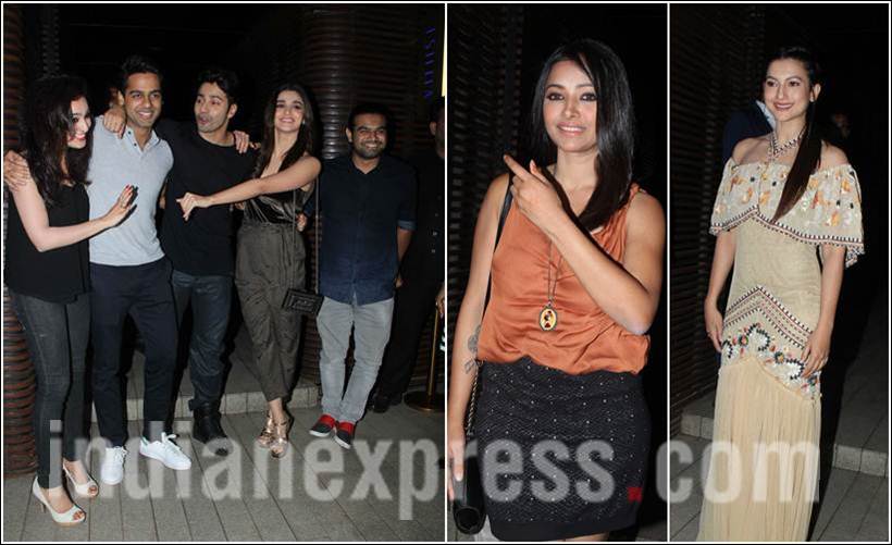 Badrinath Ki Dulhania, Badrinath Ki Dulhania success bash, Badrinath Ki Dulhania success bash pics, Badrinath Ki Dulhania success party, Alia Bhatt, Varun Dhawan, Badrinath Ki Dulhania cast