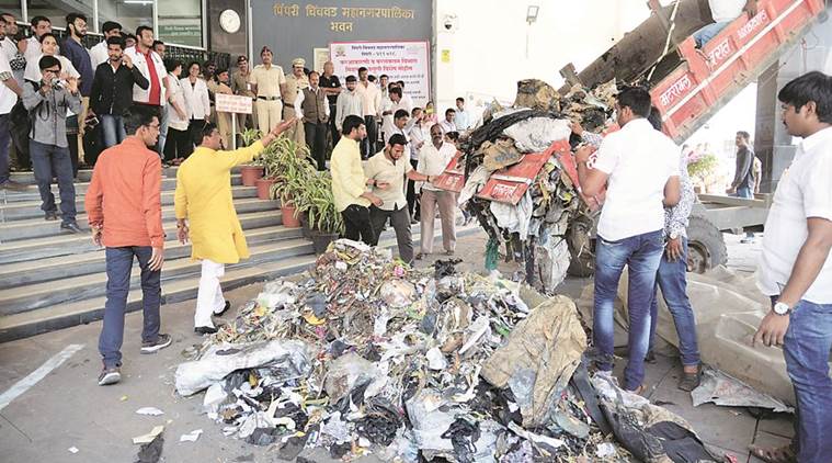 pune waste, pmc waste management, pune waste management, pcmc, india news, pune news, indian express news, latest news