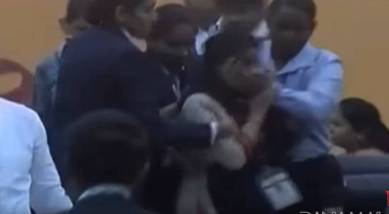 Prime minister Narendra Modi, Narendra Modi news, International woman's day, International Woman's day, Wonam gagged at PM Modi's rally, Rape victim gagaed at PM Modi's event for women, latest news, India news, National news, National news, Latest new