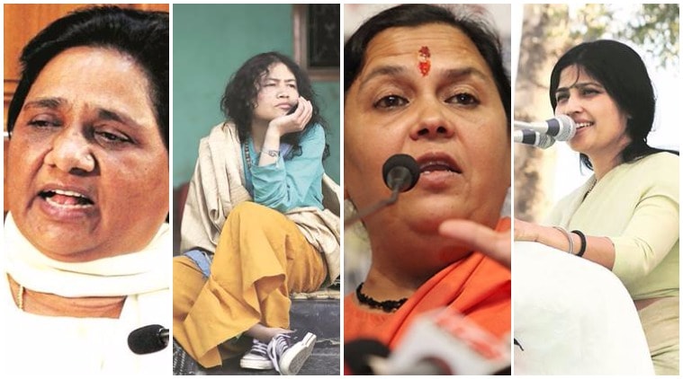 election results, up elections result, irom sharmila, dimple yadav, mayawati, uma bharti, state election results 2017, election results, female candidates, women candidates, female winners, women winners, UP election results, punjab election results, manipur election results, uttarakhand election results, Irom sharmila, india news, election news, election result news, indian express news