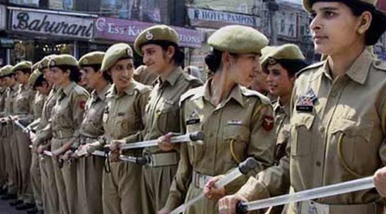 women police, police force, indian police force, women in police, police women, women police force, Hansraj G Ahir