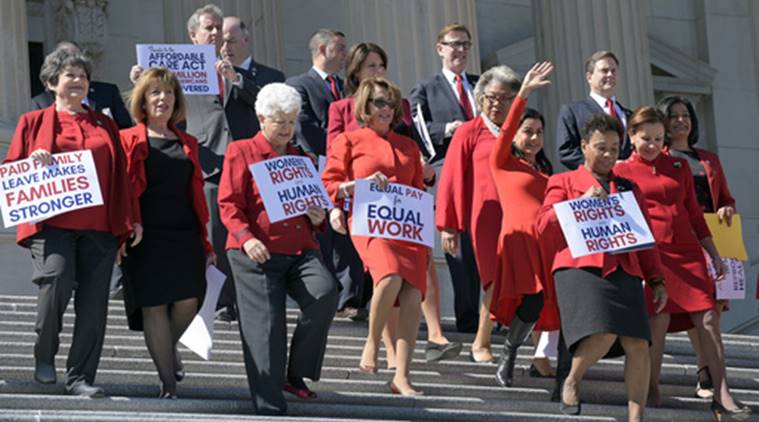 American women go on strike in US to show their economic clout | World ...